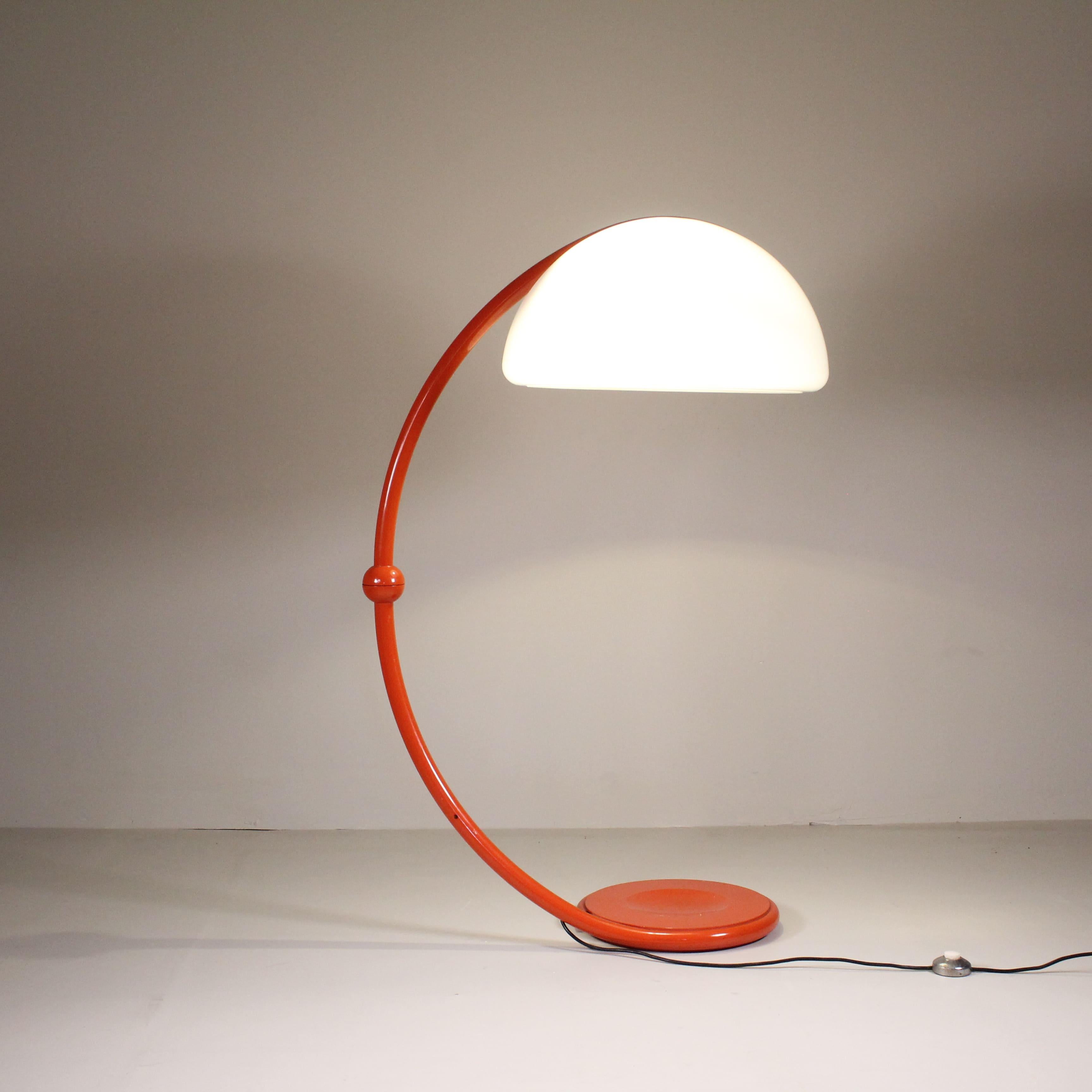 Serpente Floor Lamp, Martinelli Luce For Sale 7