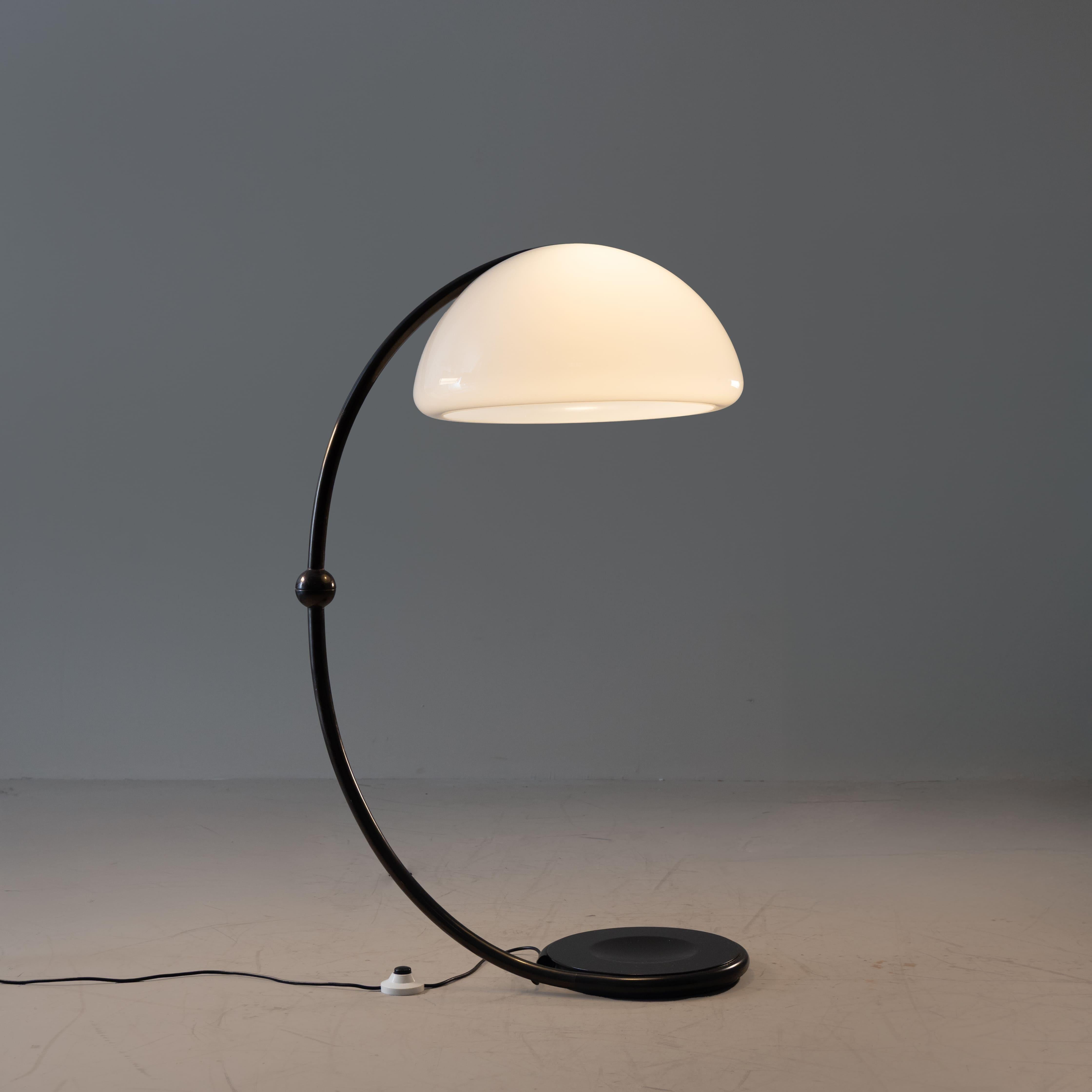 20th Century Serpente Floor Lamp, Martinelli Luce For Sale