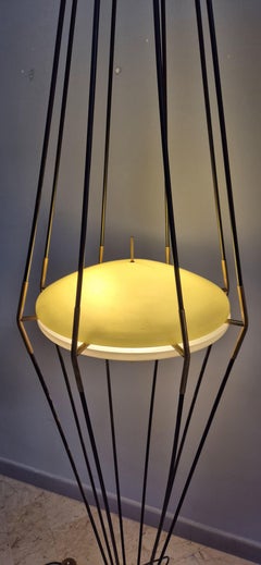 Angelo Lelli "Siluro" floor lamp for Arredoluce