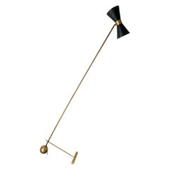 Lampada da terra stile Stilnovo Black - Design -