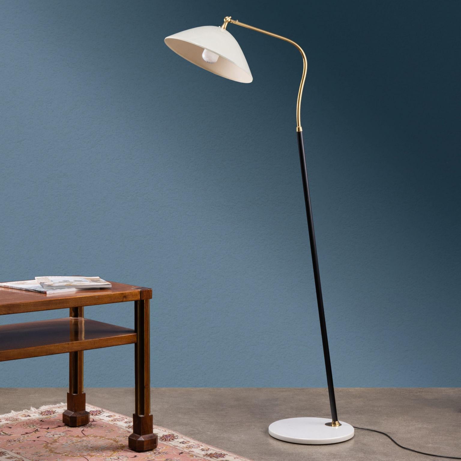 Mid-Century Modern Stilnovo Floor Lamp 1960s For Sale