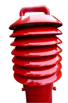 Lampada da terra stufa di Elio Martinelli per Martinelli Luce