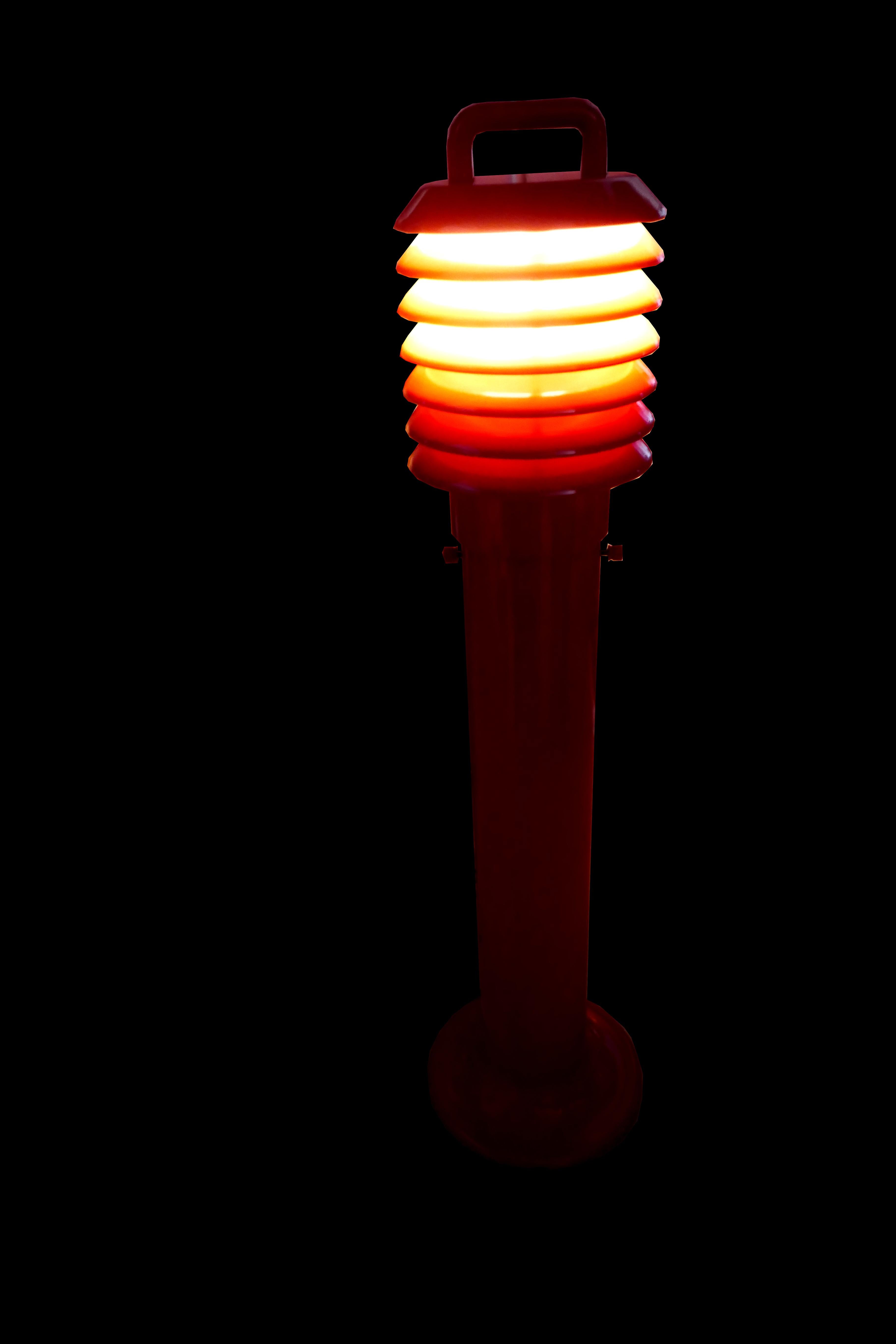 Metal Lampada da terra stufa di Elio Martinelli per Martinelli Luce For Sale