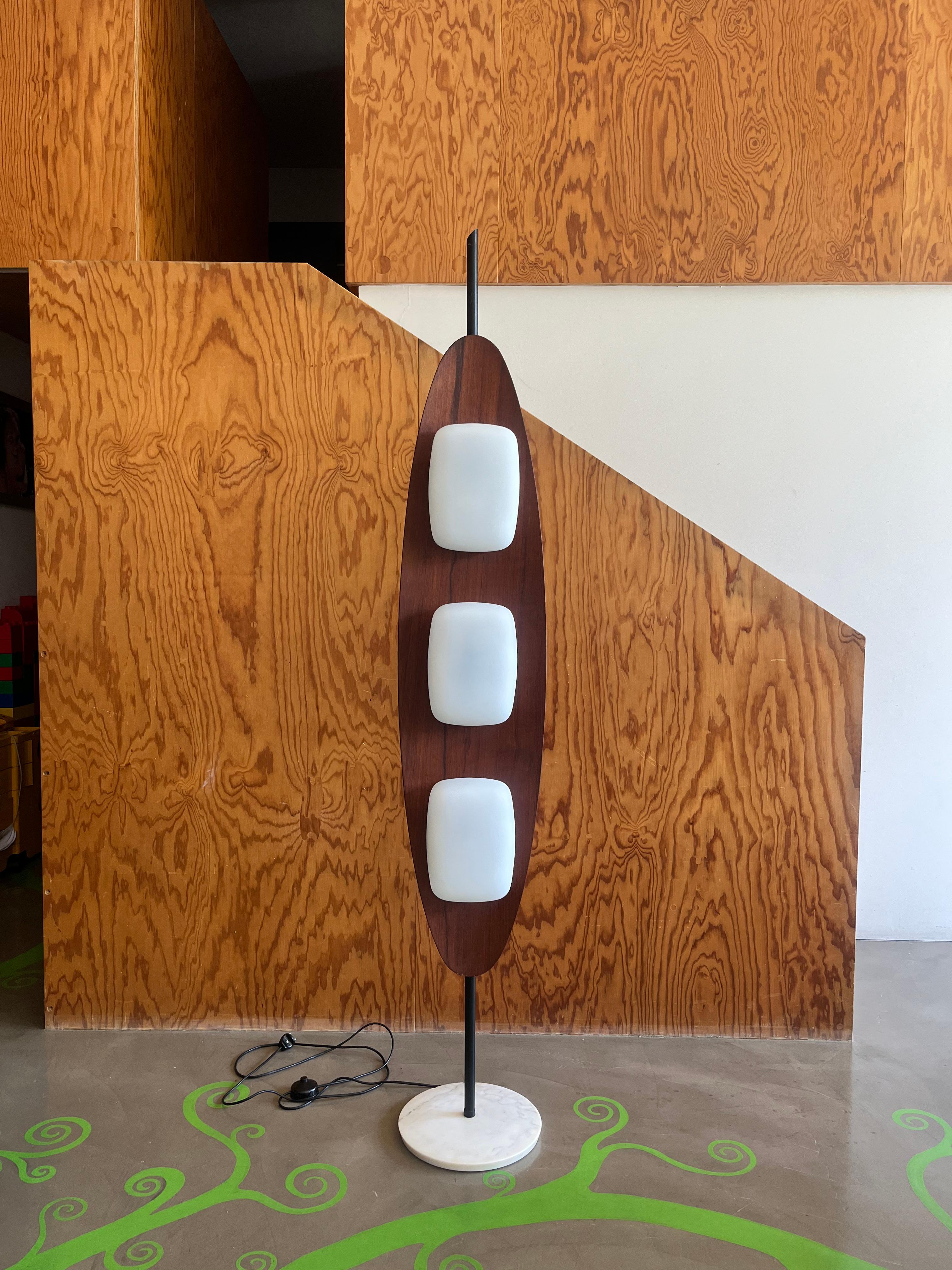 Lámpara de pie Surf de Goffredo Reggiani para Reggiani, años 60 Italian en venta