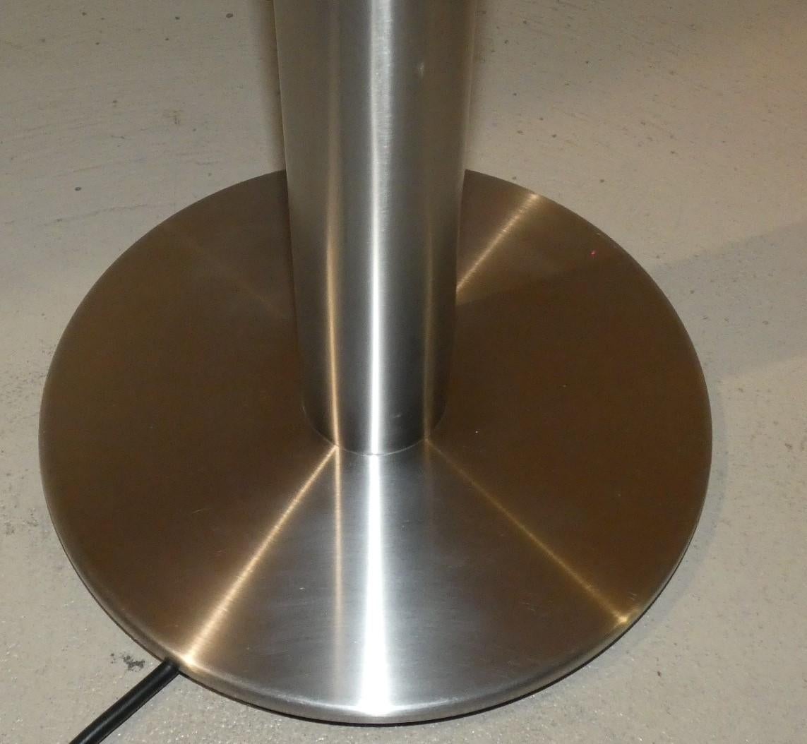 Lampada da terra Teda in acciaio e pirex, Ferdi Giardini per Oluce in vendita 3