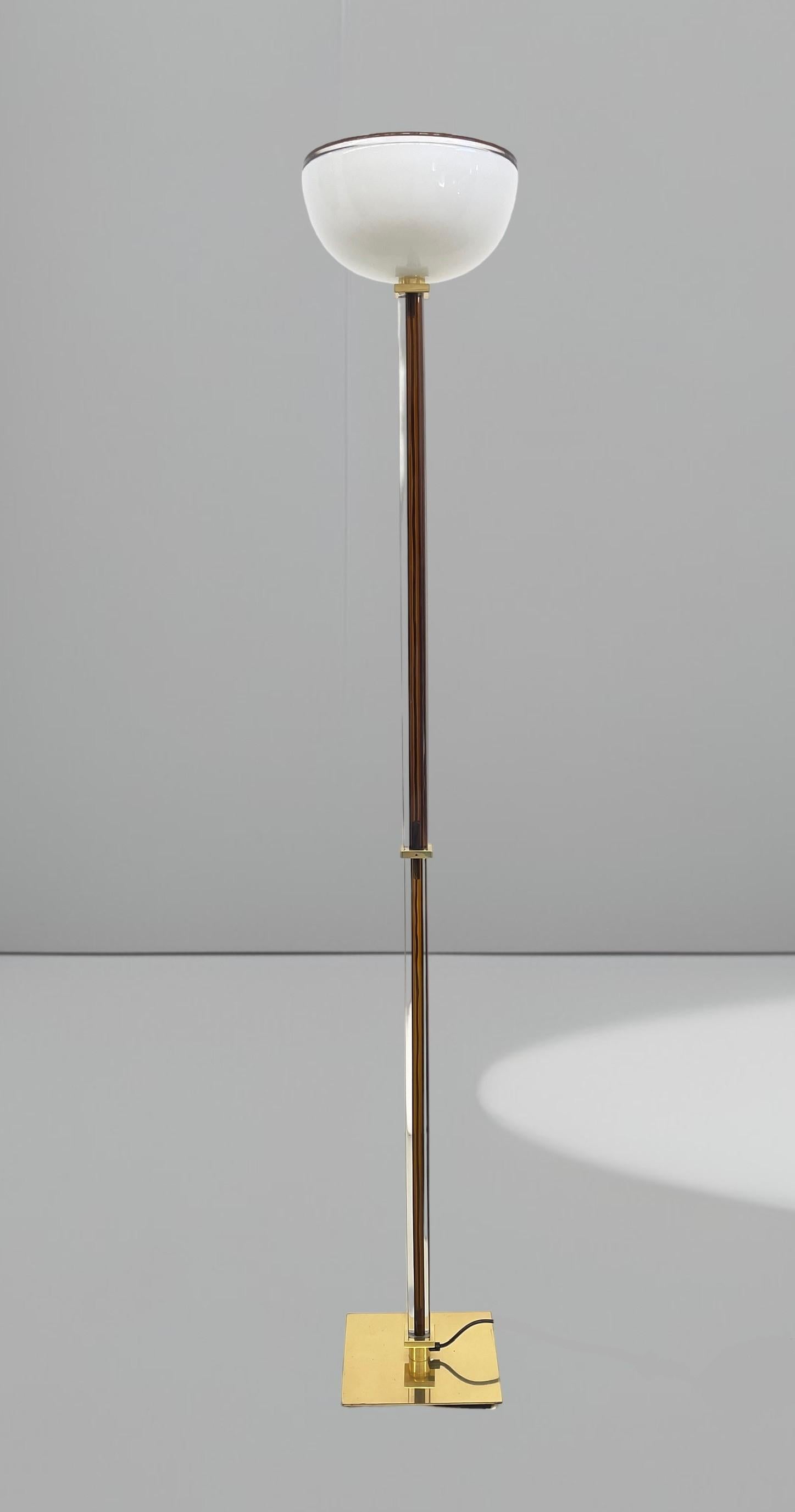 Contemporary Tolboi floor lamp by  Ludovico Diaz De Santillana for Venini, 2001 For Sale