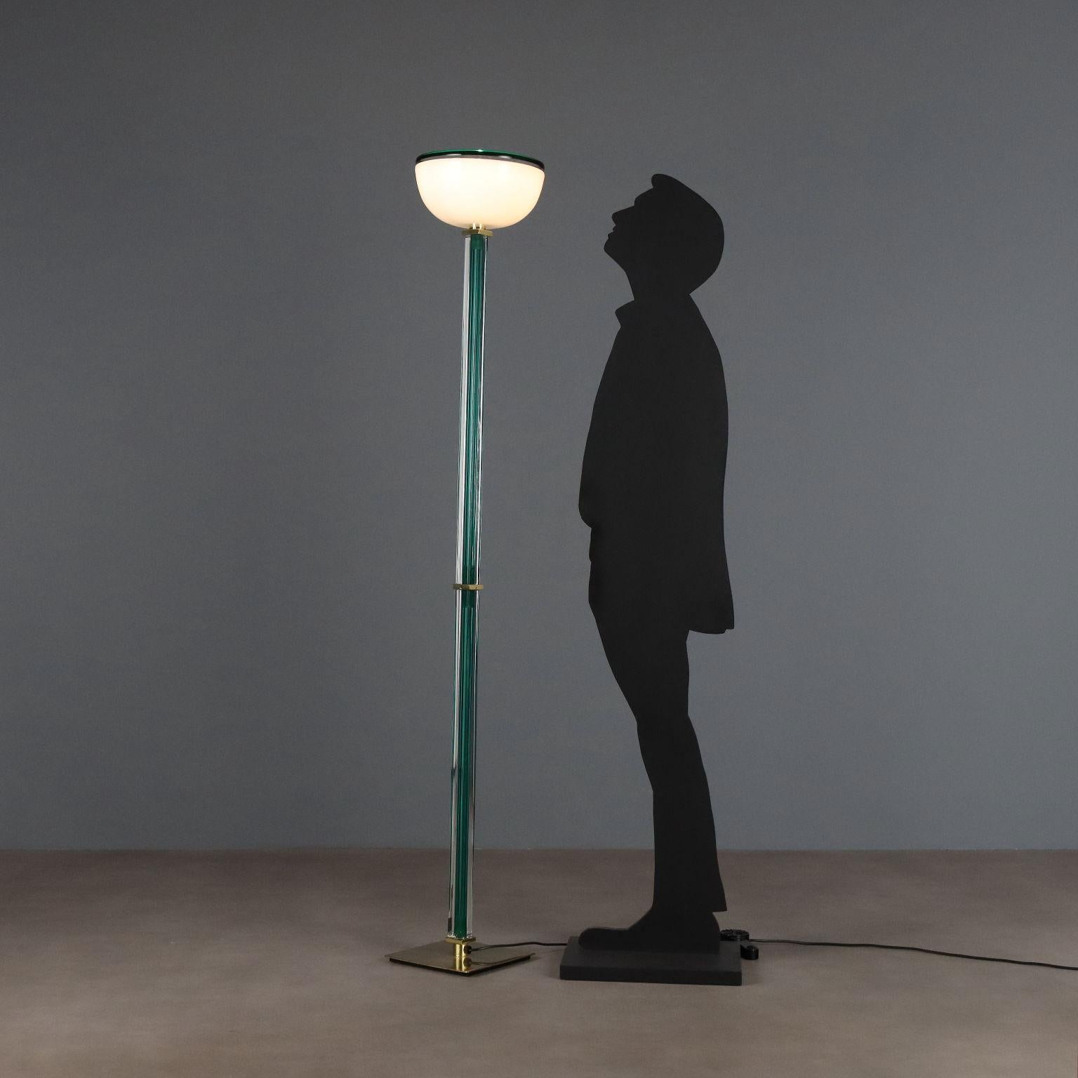 Modern Venini 'Tolboi' floor lamp 1990s For Sale