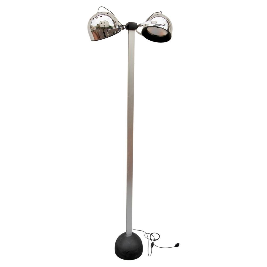 Trepiu floor lamp by Gae Aulenti&Livio Castiglioni for Stilnovo, 1970s