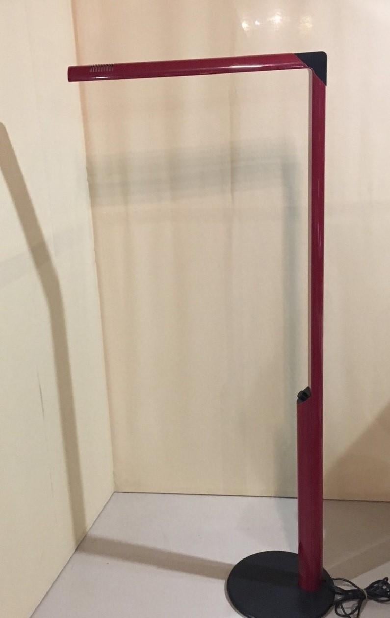 Lámpara de pie Veronica de Gianfranco Frattini para Luci Italia, 1970s Moderno de mediados de siglo en venta