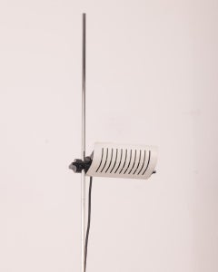Lampada da terra vintage anni 70 mod. 626 design Joe Colombo per Oluce