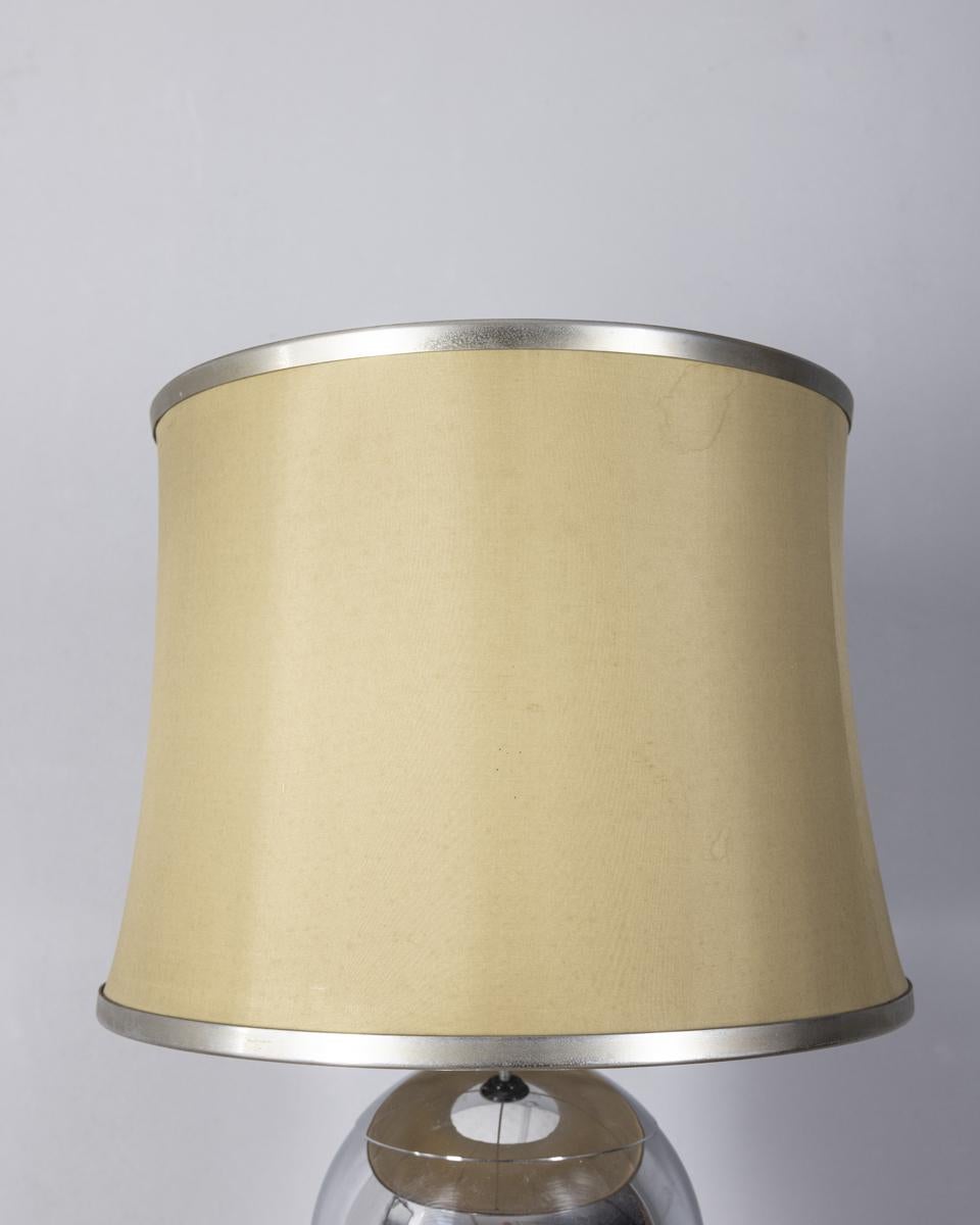 Vintage 70s Stehlampe verchromte Metallkugeln Italienisches Design (Space Age) im Angebot