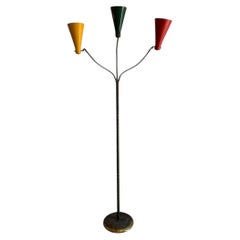 Vintage floor lamp by Giuseppe Ostuni for Oluce, 1950s