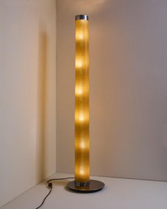 Zerma floor lamp, by the Anonima Design group for Flaet, Italy 1980
