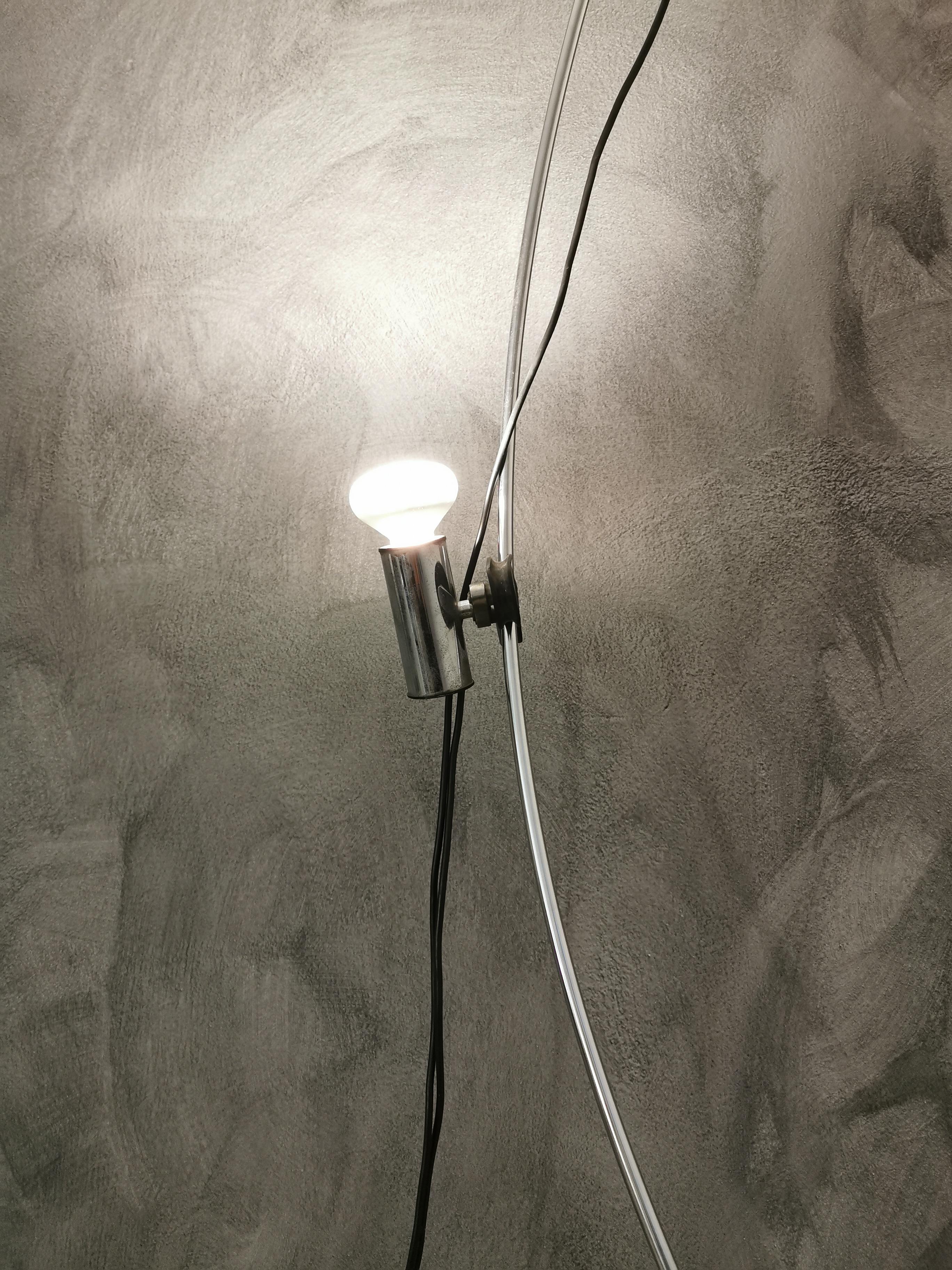 Italian Mid Century Floor Lamp by Cesare Leonardi & Franca Stagi for Lumenform