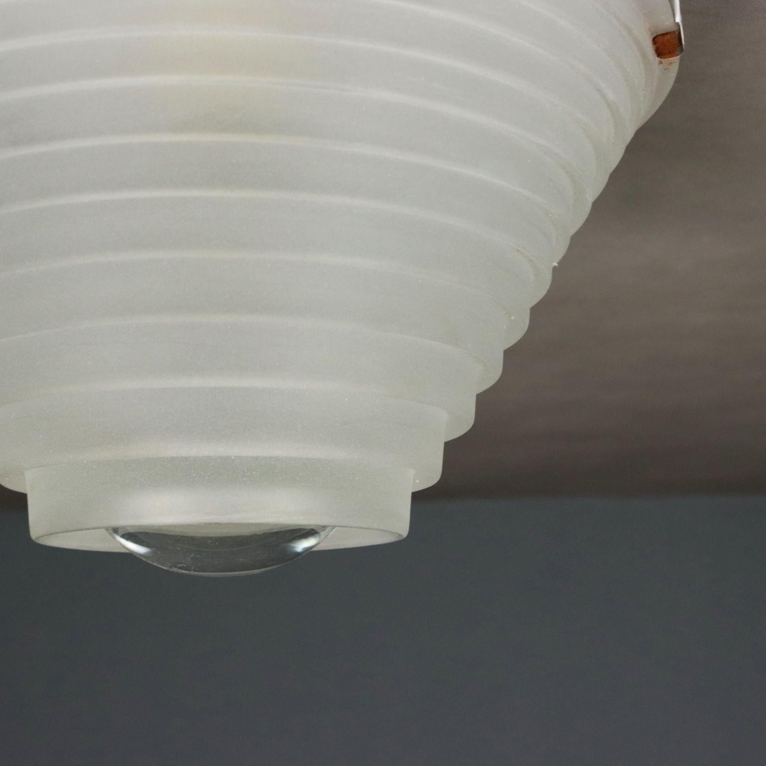 Late 20th Century Egina lamp by Angelo Mangiarotti for Artemide Anni 80 For Sale
