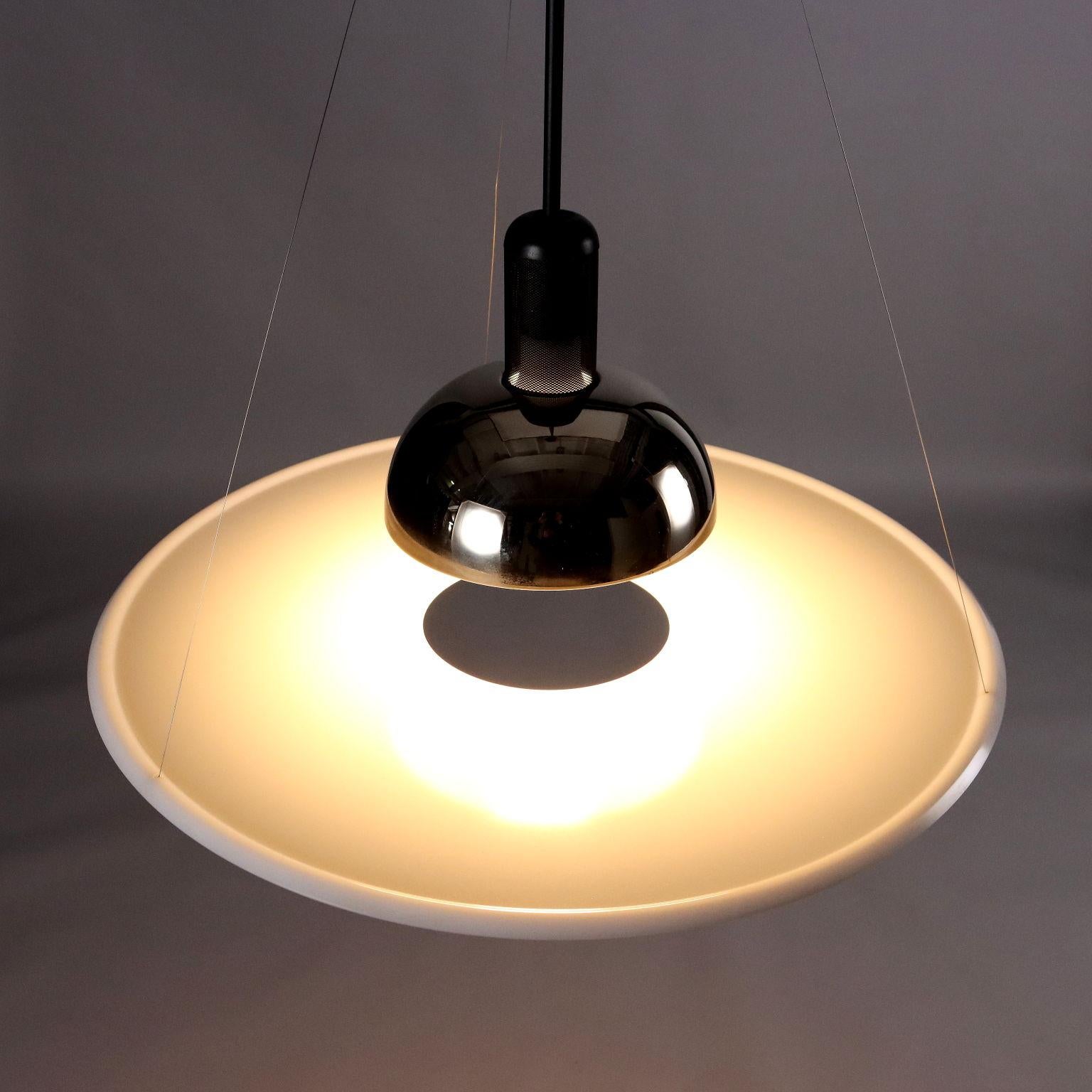 Mid-Century Modern Lampada 'Frisbi 850' di Achille Castiglioni per Flos Anni 80