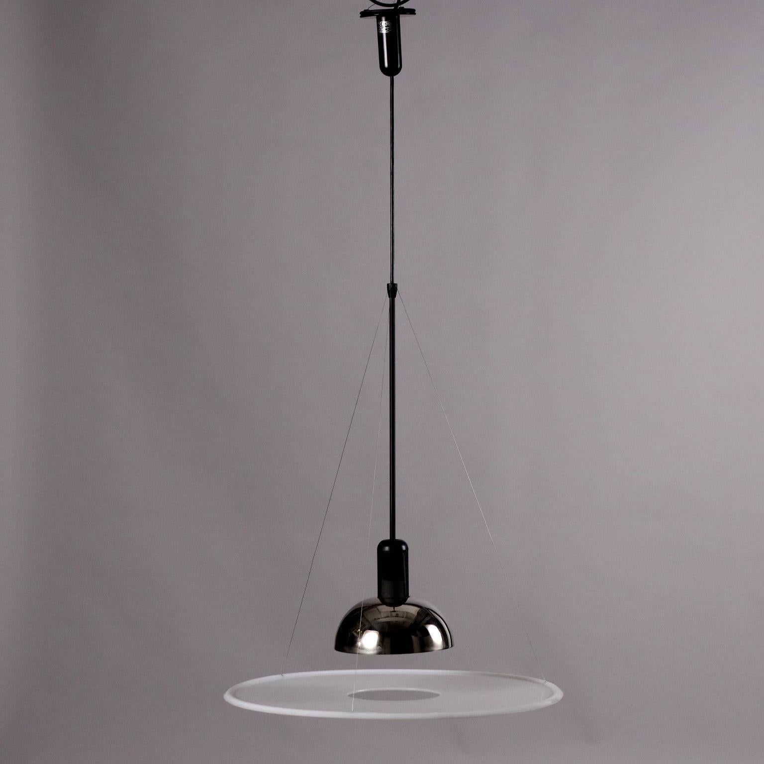 Metal Lampada 'Frisbi 850' di Achille Castiglioni per Flos Anni 80
