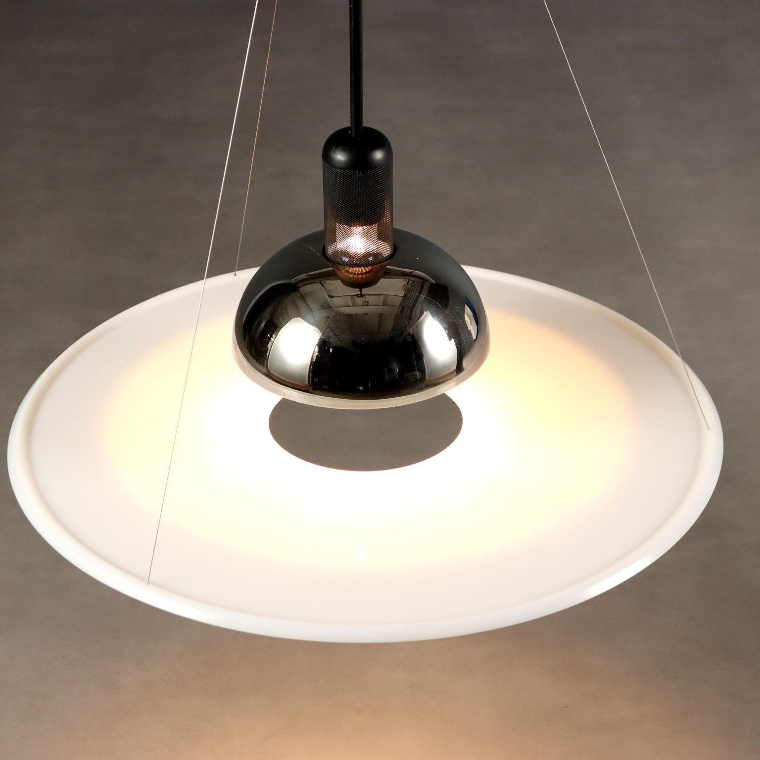 Métal Lampe Frisbi 850' par Achille Castiglioni pour Flos 1980 en vente