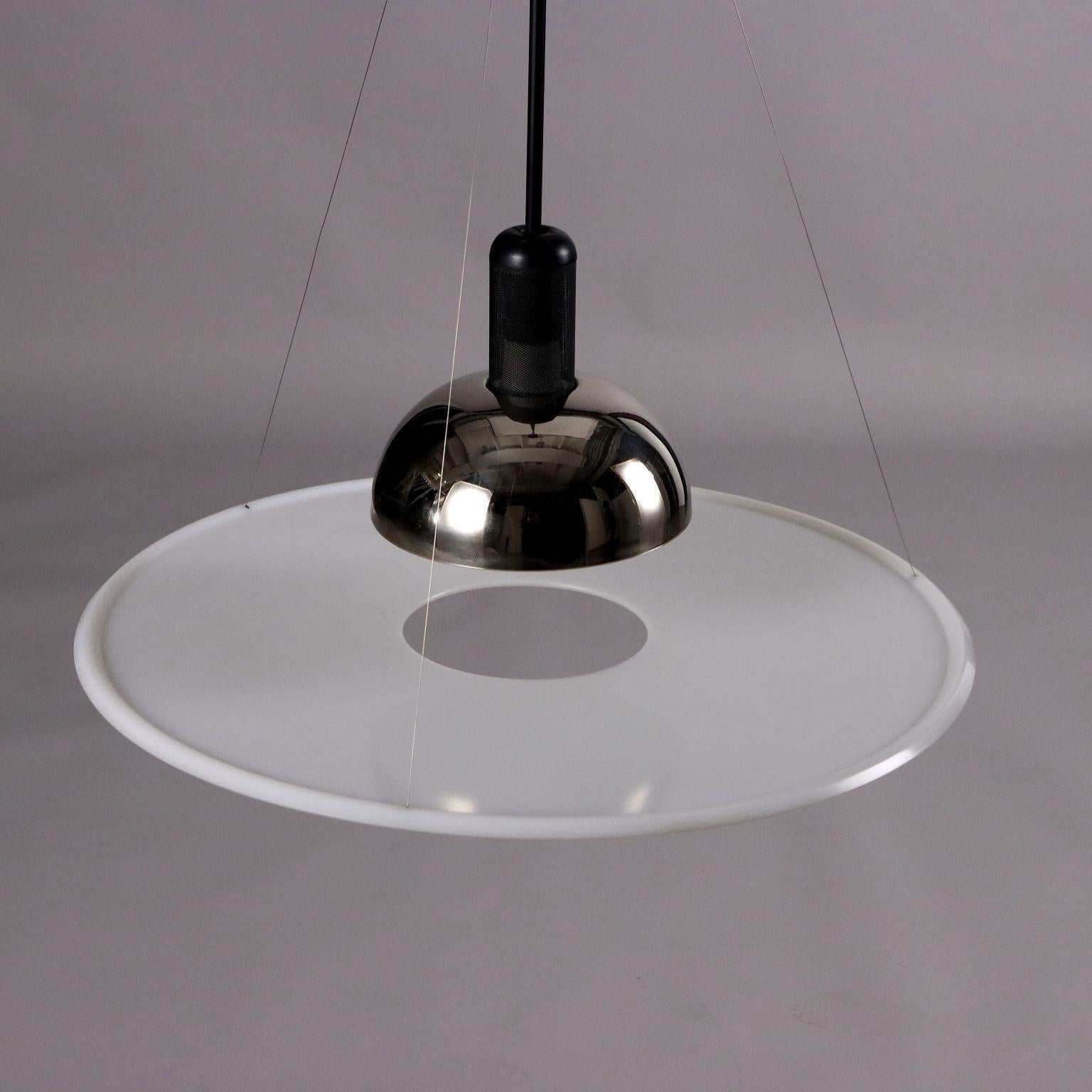 Metal Lampada 'Frisbi 850' di Achille Castiglioni per Flos Anni 80