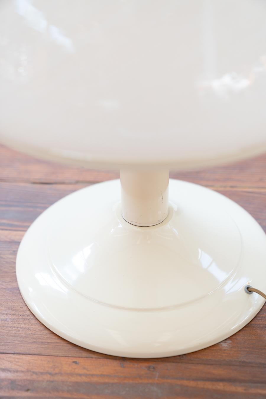 vintage plastic mushroom lamp
