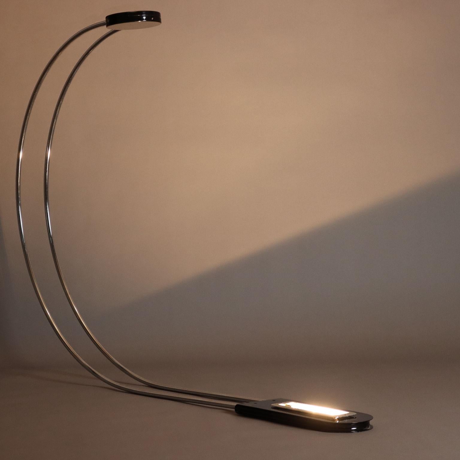 Mid-Century moderno Lampada Gesto di Bruno Gecchelin per Skipper Anni 70 in vendita