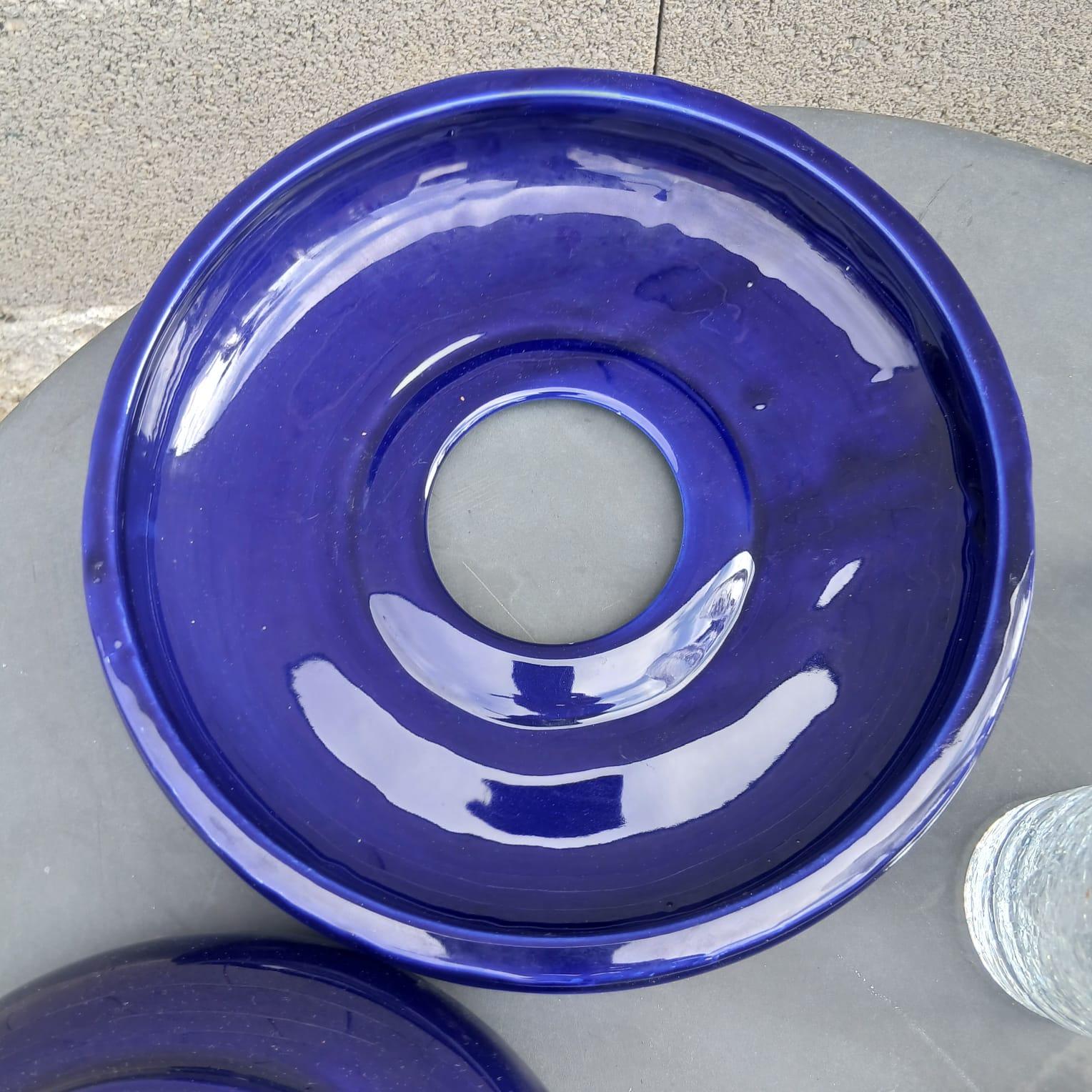 Lampe en céramique et métal craquelé - Federico Simone per Casarte - Italia - '70 en vente 8