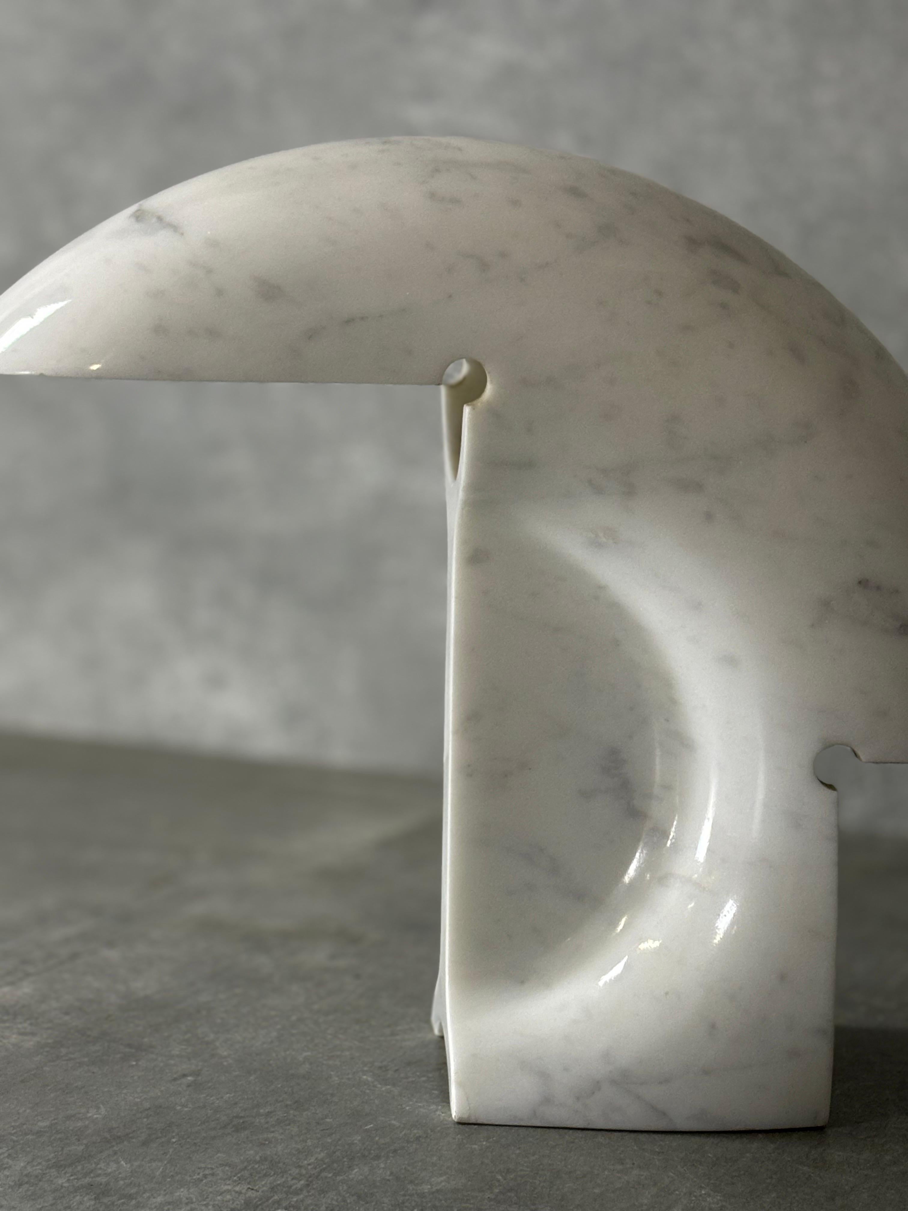 Marble Lampada in marmo ''Biagio'' di Afra & Tobia Scarpa, Flos, 1960s For Sale