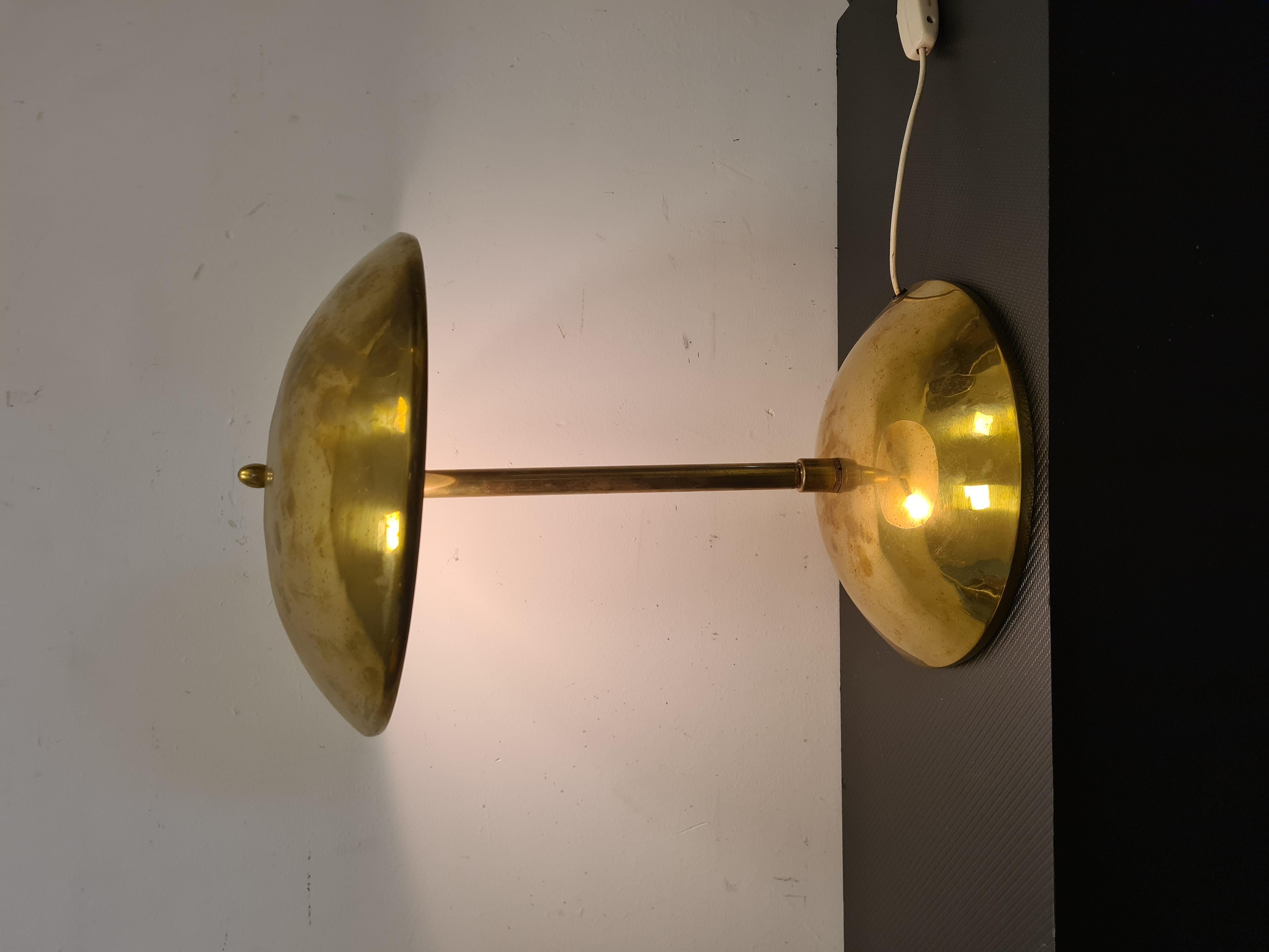 Swivel brass lamp 1960s' For Sale 1