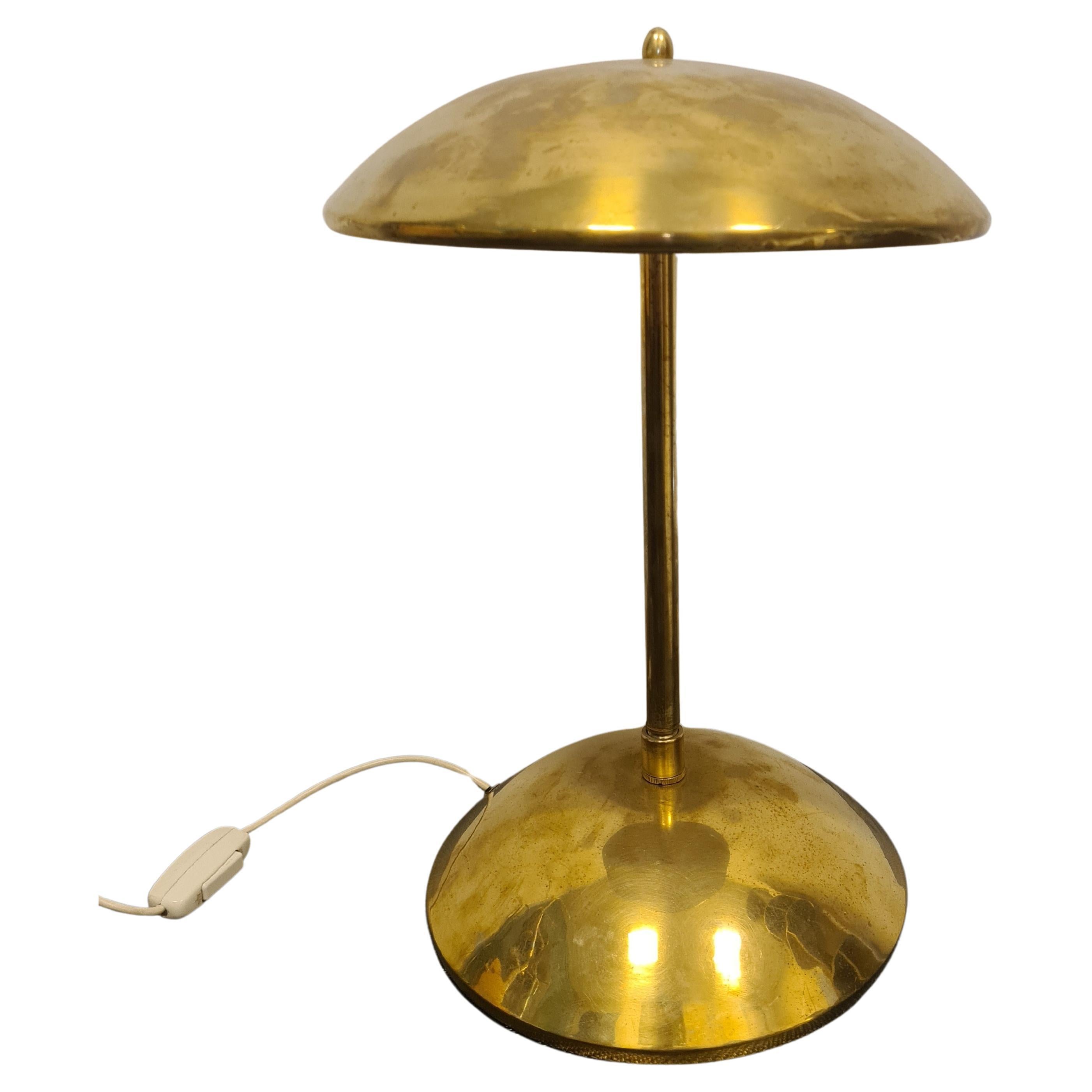 Swivel brass lamp 1960s' For Sale
