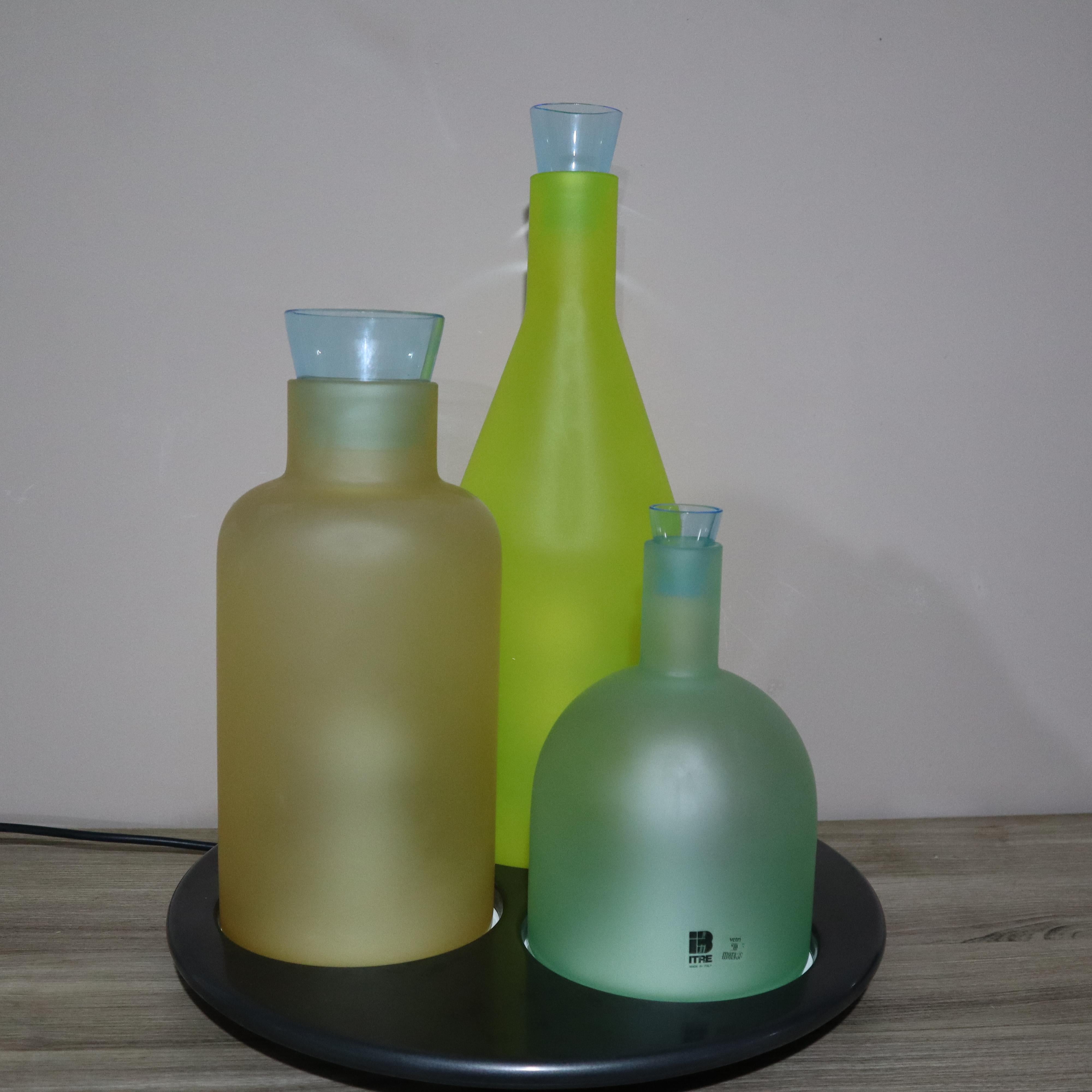 Mid-Century Modern Murano glass lamp 