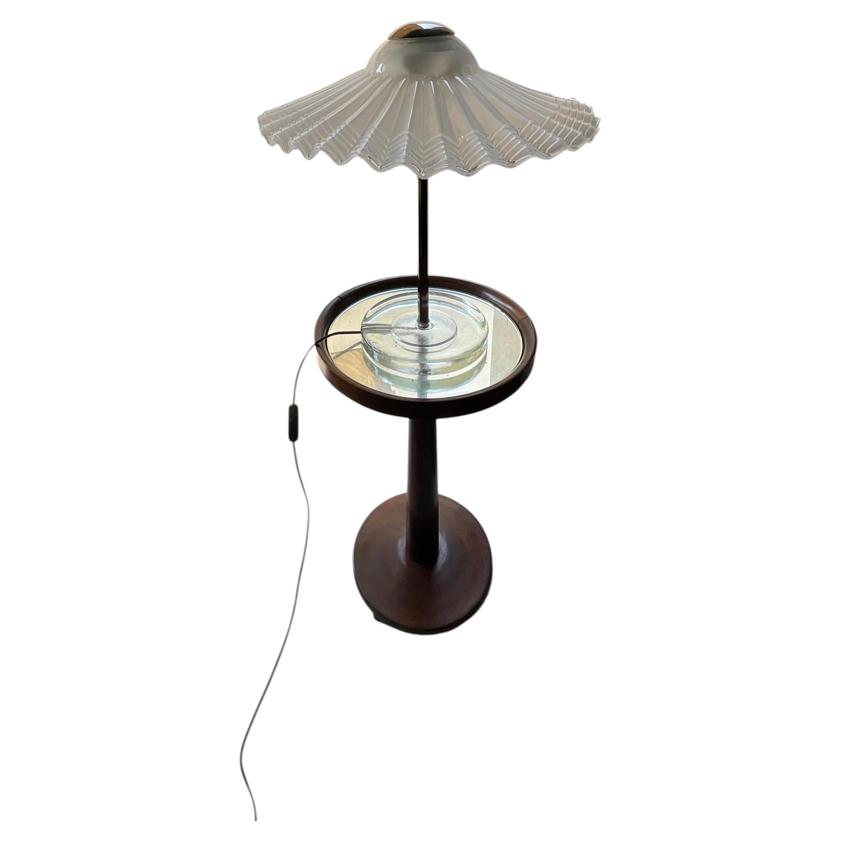 Mid-Century Modern Murano Glass Table Lamp, Italy, 1970 For Sale