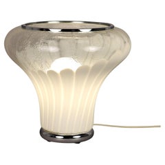 Lampada in Vetro Soffiato Anni 70
