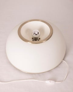 Vintage 1960s glass lamp designed by Pia Guidetti Crippa for Lumi Milano