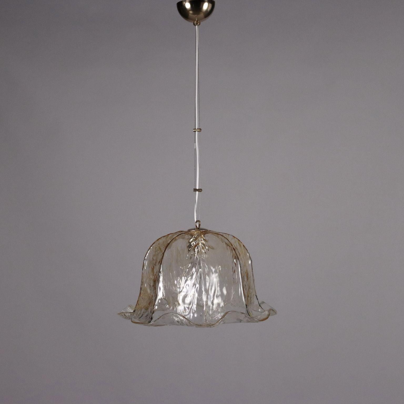 Blown Glass La Murrina Lamp 80s For Sale