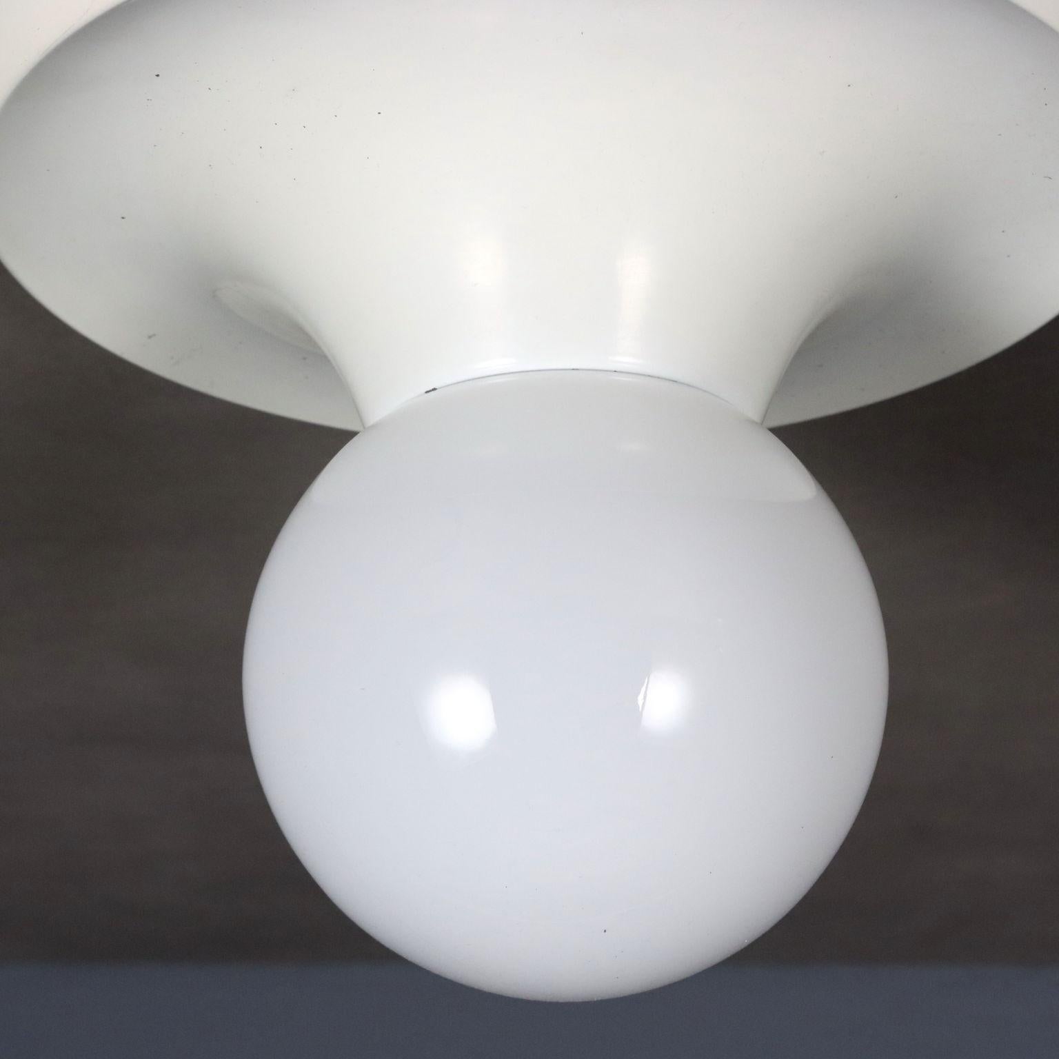 Lampada 'Light Ball' di Achille Castiglioni per Flos anni 70-80 Aluminio en venta