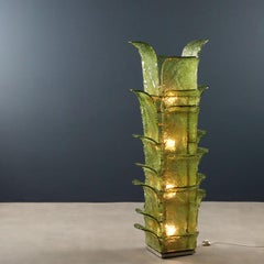 Lamp 'LT. 320 Cactus' by Carlo Nason for Mazzega 1970s