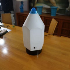 Matita" Glaslampe aus der Mitte des Jahrhunderts von Federica Marangoni, ITRE, Italien, 1980