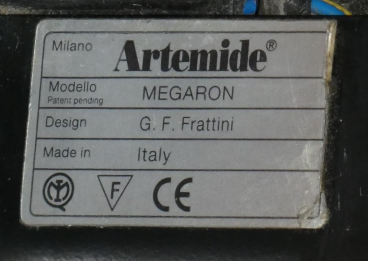 Late 20th Century Lampada Megaron di Gianfranco Frattini per Artemide, 1979 in vendita