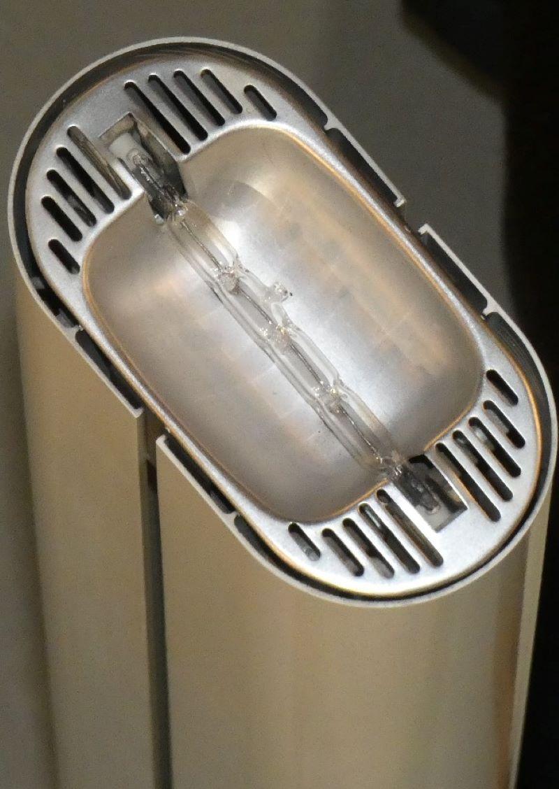 Alluminio Lampada Megaron Land di G. Frattini per Artemide, Italia 1979 in vendita