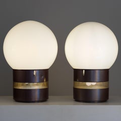 Mezzo Oracolo lamp, Gae Aulenti, Artemide, 1970 set of 2
