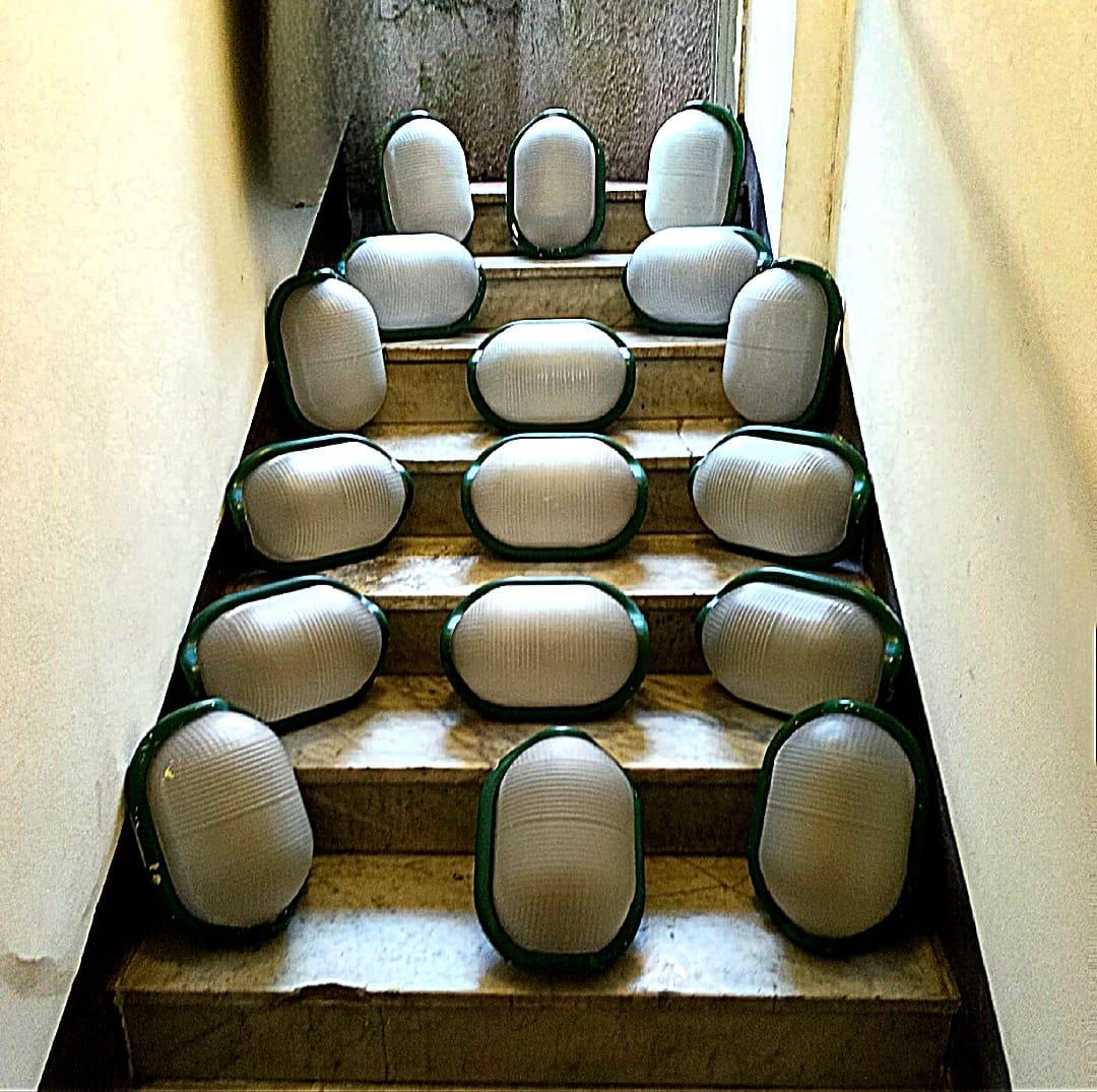 Lámpara mod. NOCE (18 piezas) - Achille Castiglioni para Flos - Italia - 1970s Moderno de mediados de siglo en venta
