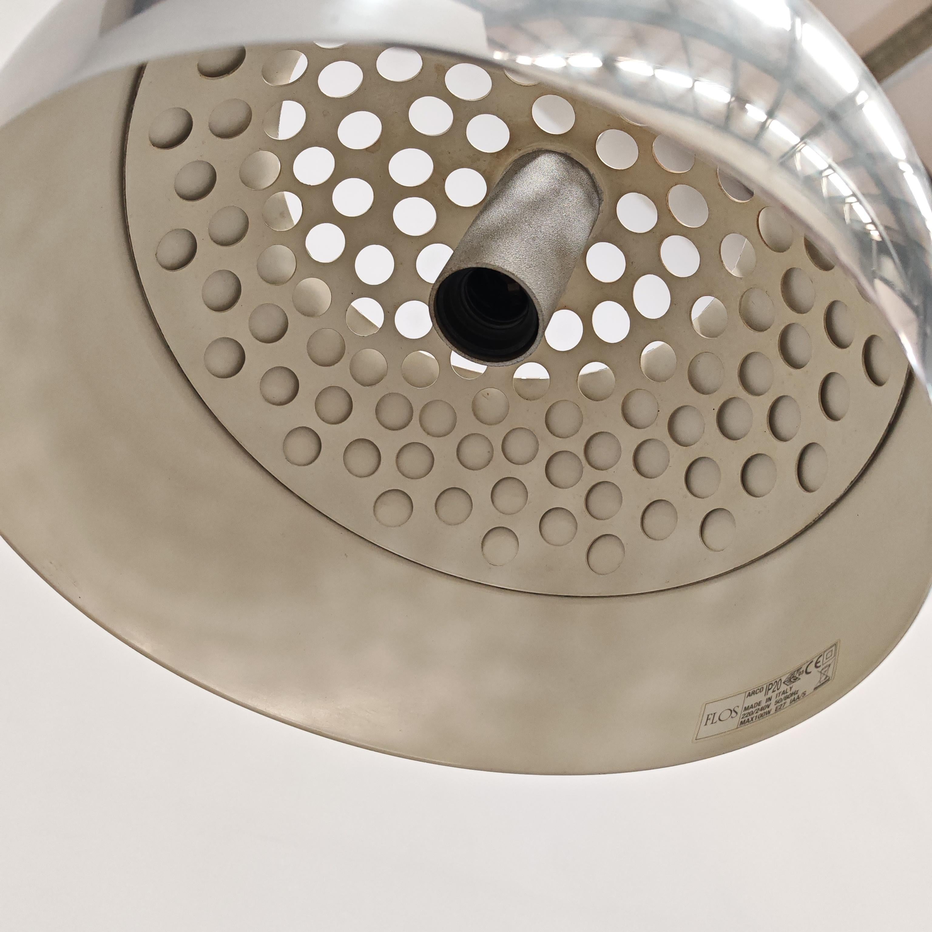 Lampe modèle Arco, A&PG Castiglioni pour Flos 1962 en vente 2