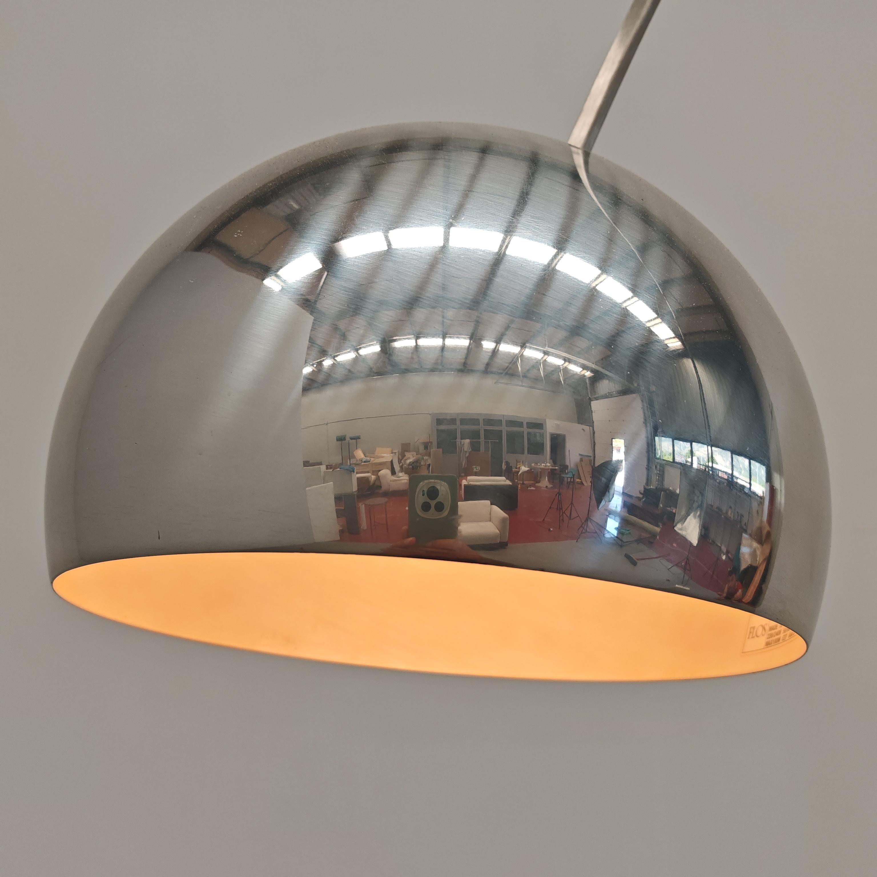 Lampe modèle Arco, A&PG Castiglioni pour Flos 1962 en vente 7