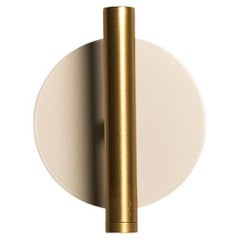 Lampada da parete applique moderna da lettura per camera da letto bianco e oro