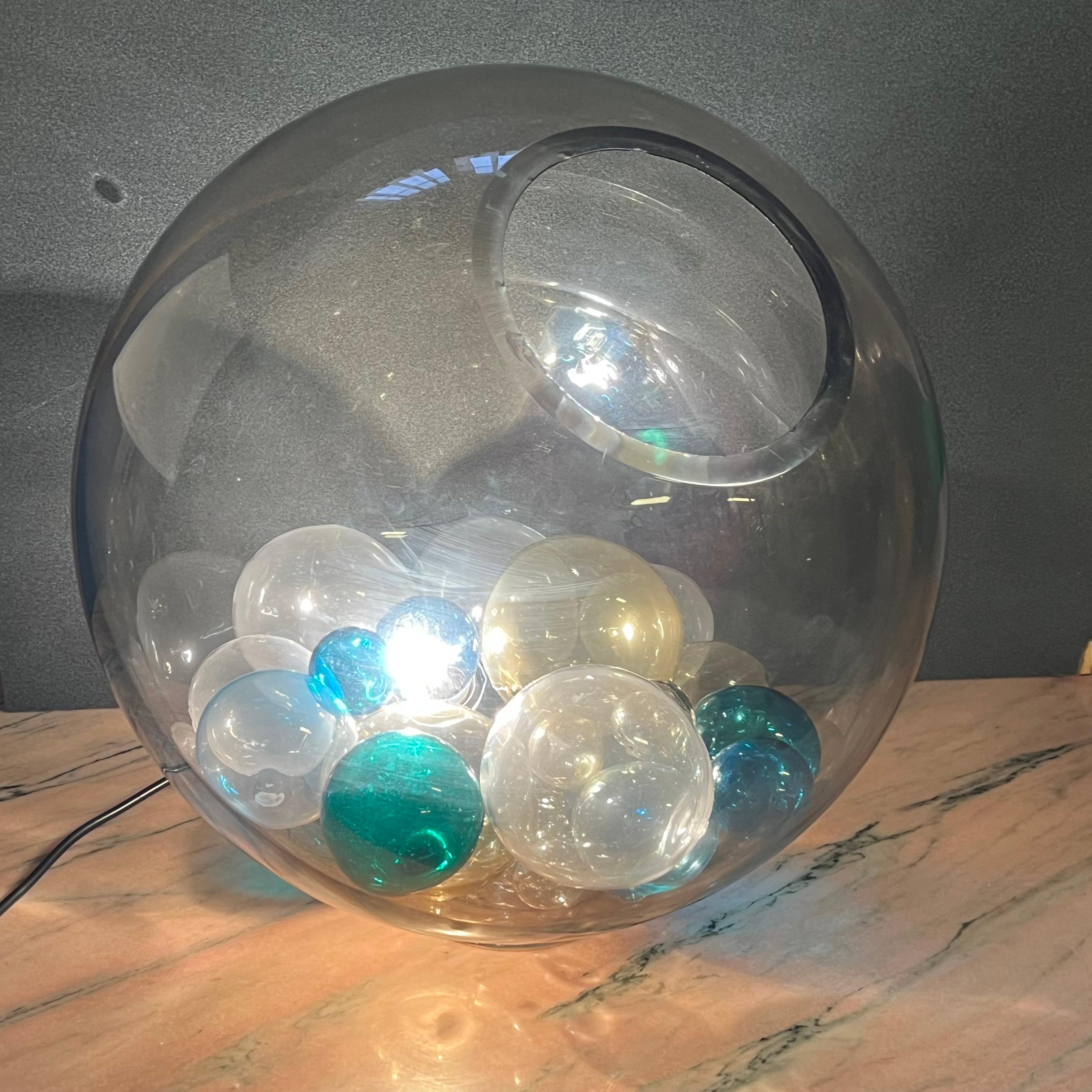 Lámpara Pallotta de P. Venini y M.Pistilli para Studio Venini - Italia - 1970s Moderno en venta