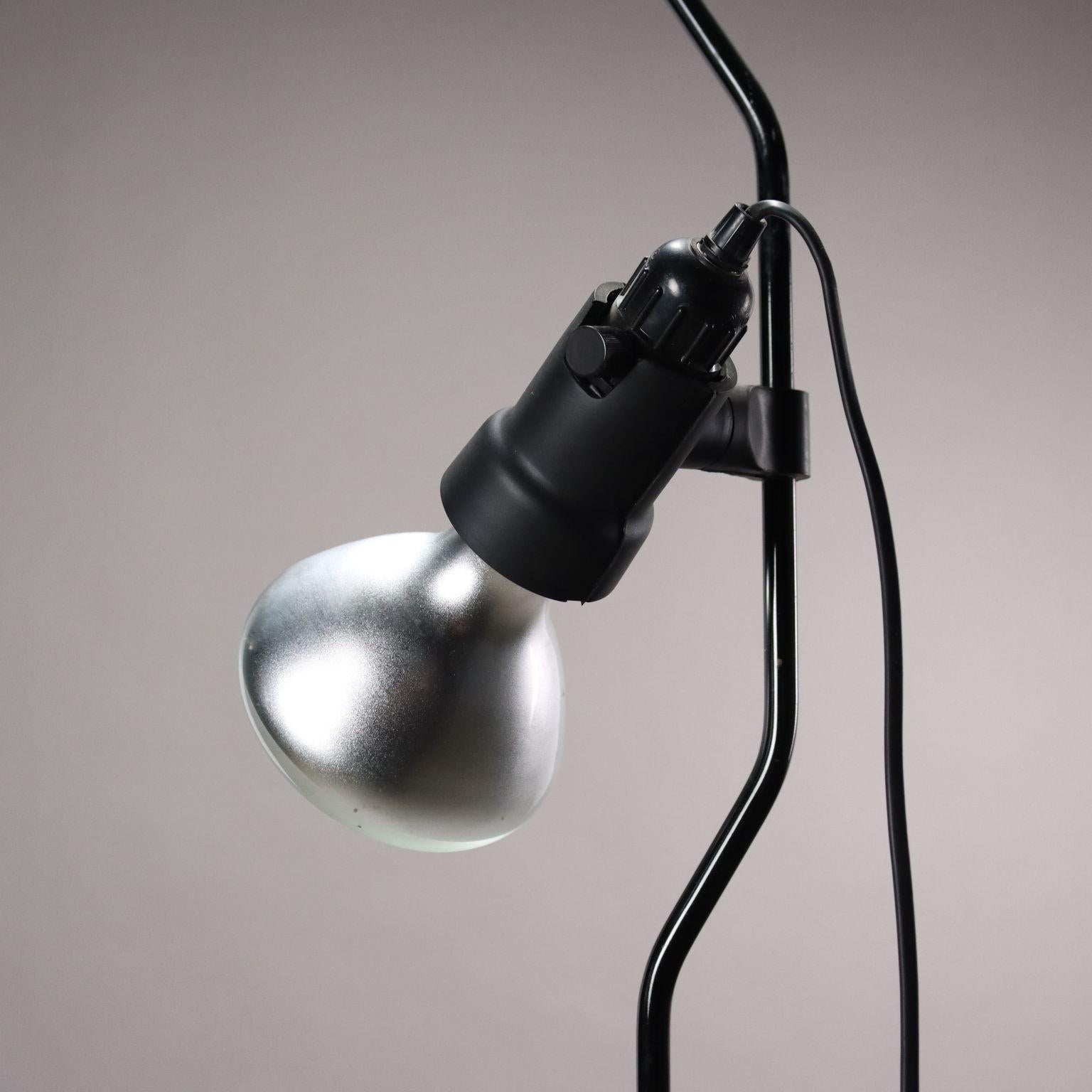 Steel Lamp 'Parentesi' Achille Castiglioni Pio Manzù for Flos Anni 80