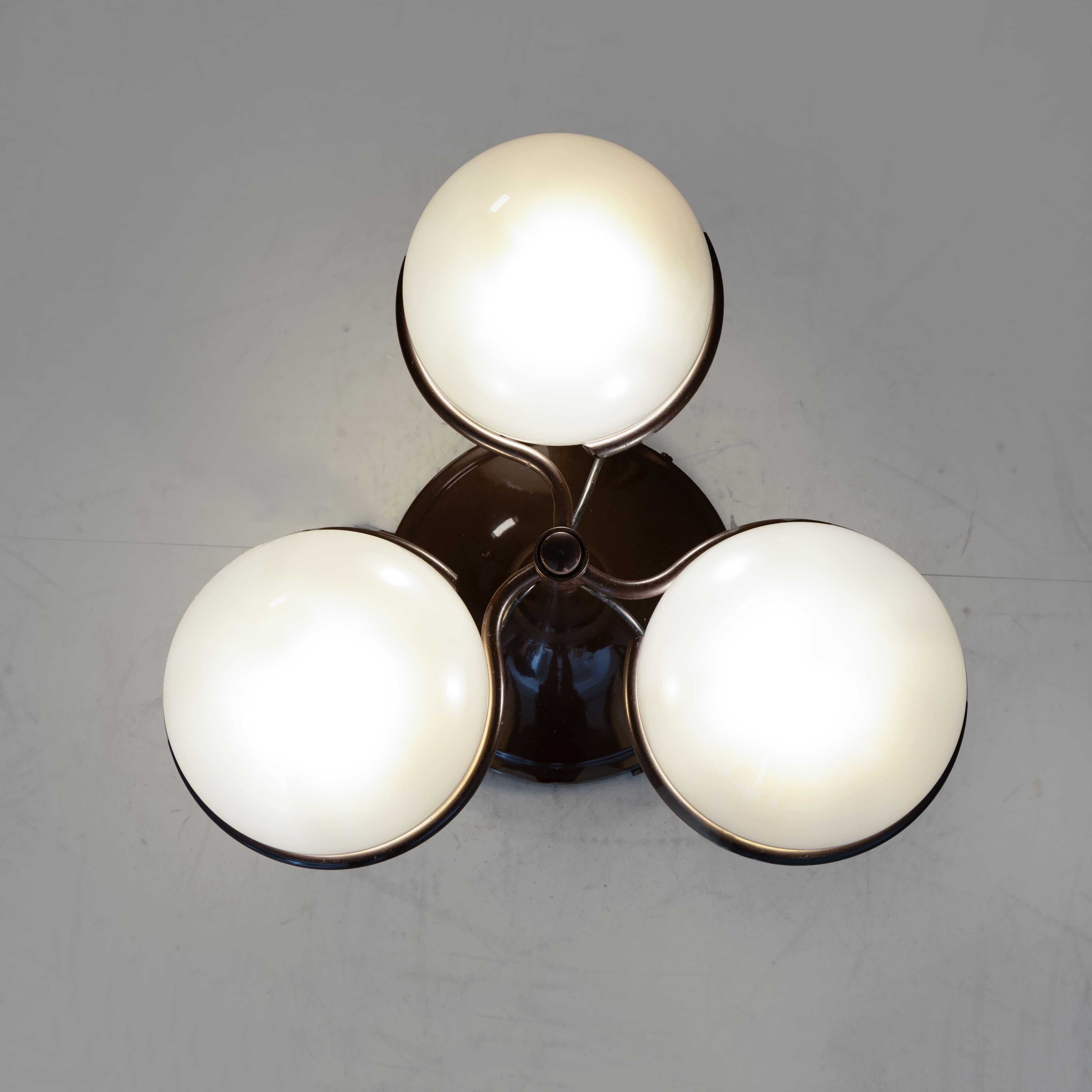 Lampada plafoniera 2042/3 Gino Sarfatti, Arteluce, 1960 In condizioni buone in vendita a Milano, Lombardia