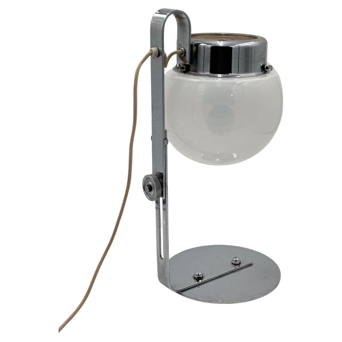 Adjustable Lamp Space Age Steel Chrome 1970's Design For Sale