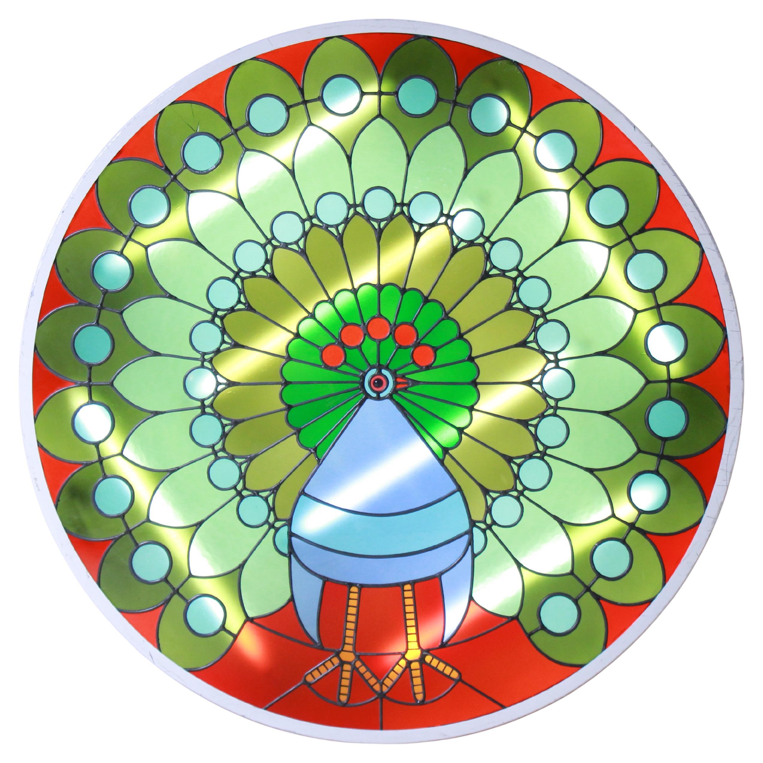 Lampe - Rosette, illustration avec des graphiques naturels, 1970