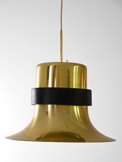 Scandinavian gold lamp